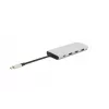 eSTUFF ES623009 Hub de interfaces USB 3.2 Gen 1 (3.1 Gen 1) Type-C 5000 Mbit/s Gris