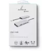 eSTUFF ES623009 Hub de interfaces USB 3.2 Gen 1 (3.1 Gen 1) Type-C 5000 Mbit/s Gris