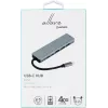 eSTUFF ES623012 Estación de acoplamiento/replicador de puertos para portátil USB 3.2 Gen 1 (3.1 Gen 1) Type-C Gris