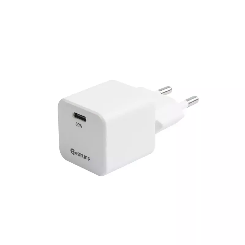 eSTUFF ES637027 Cargador móvil Smartphone Blanco AC Carga rápida Interior
