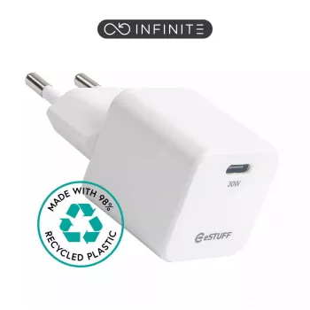 eSTUFF ES637027 Cargador móvil Smartphone Blanco AC Carga rápida Interior