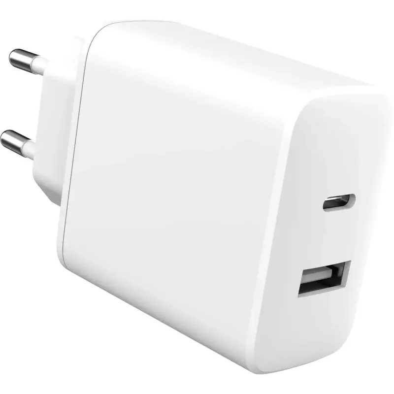 eSTUFF ES637031 Cargador para dispositivos móviles Smartphone Blanco AC Carga rápida Interior