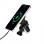 eSTUFF ES638130 Cargador móvil Smartphone Aluminio Mechero Carga inalámbrica Carga rápida Coche