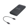 eSTUFF ES641042 Batería externa Polímero de litio (LiPo) 10000 mAh Carga inalámbrica Negro