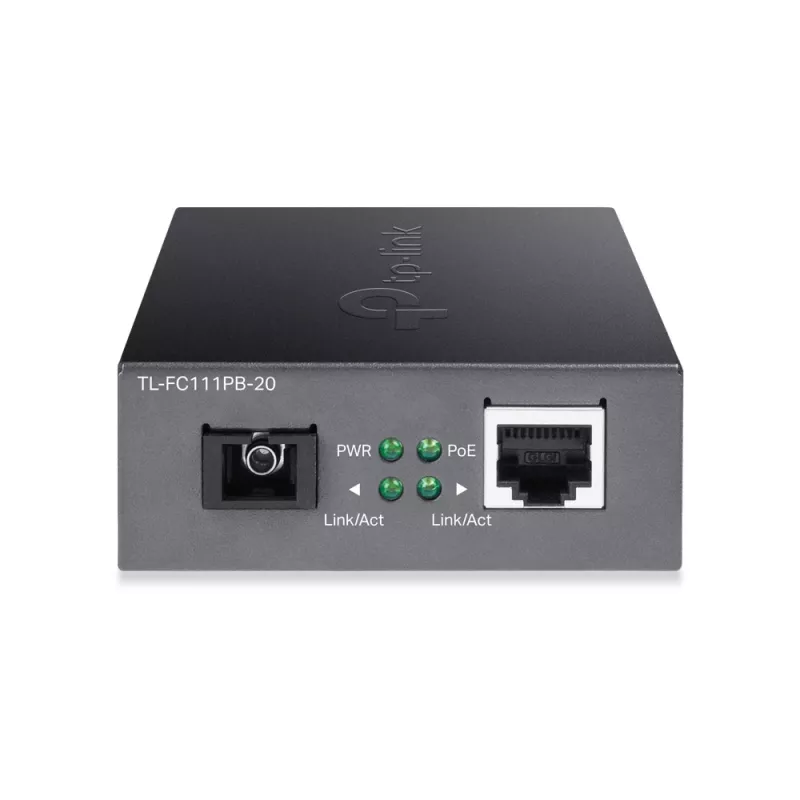 Conversor de medios TP-Link TL-FC111PB-20 10/100Mbps con PoE