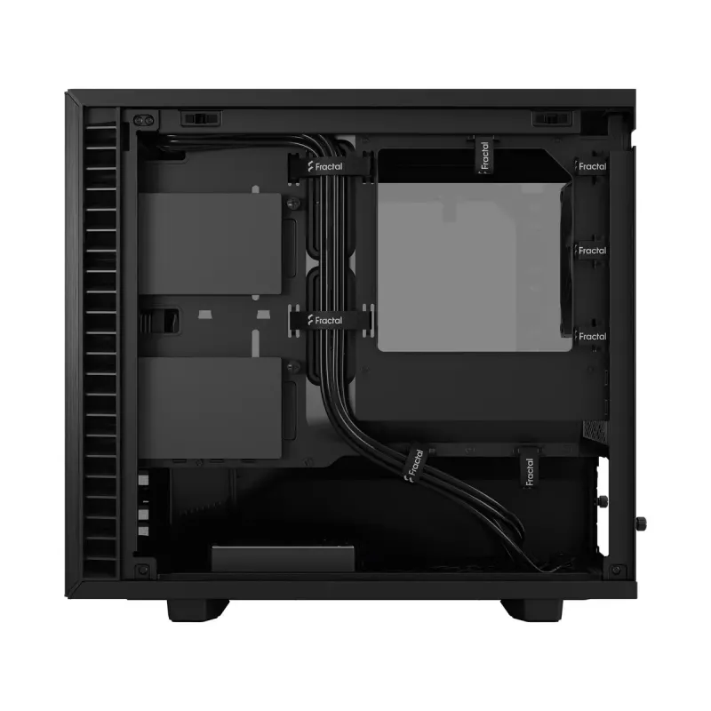 Caja Fractal Design Define 7 Nano Black TG Light Tint, torre Mini-DTX