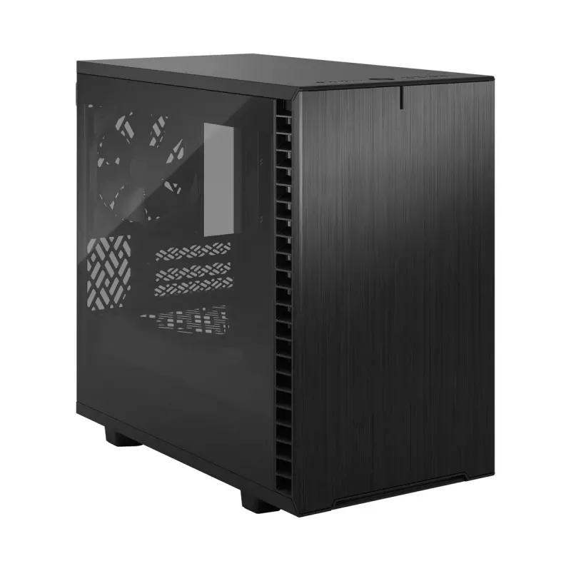 Caja Fractal Design Define 7 Nano Black TG Light Tint, torre Mini-DTX