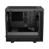 Caja Fractal Design Define 7 Nano Black TG Light Tint, torre Mini-DTX
