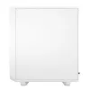 Fractal Design Meshify 2 Compact FD-C-MES2C-05 caja ATX Mid Tower, ventana de vidrio templado transparente, sin fuente de alimentación, blanca