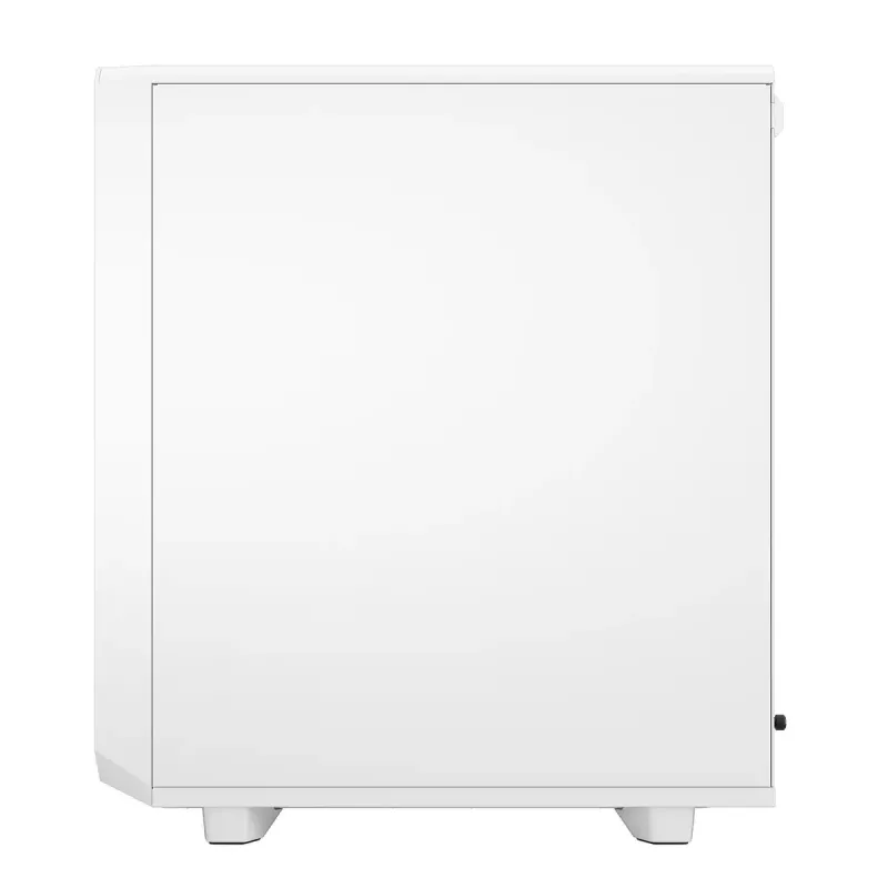 Fractal Design Meshify 2 Compact FD-C-MES2C-05 caja ATX Mid Tower, ventana de vidrio templado transparente, sin fuente de alimentación, blanca