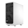 Fractal Design Meshify 2 Compact FD-C-MES2C-05 caja ATX Mid Tower, ventana de vidrio templado transparente, sin fuente de alimentación, blanca