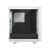 Caja de PC Fractal Design Meshify 2 Compact RGB blanca — ATX/microATX/Mini-ITX, compatible con 3x120 mm delante + 1x120 mm detrás, unidades de 2,5 inch/3,5 inch