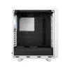 Caja de PC Fractal Design Meshify 2 Compact RGB blanca — ATX/microATX/Mini-ITX, compatible con 3x120 mm delante + 1x120 mm detrás, unidades de 2,5 inch/3,5 inch