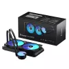 Refrigeración líquida todo en uno para CPU Fractal Design Lumen S28 v2 RGB — Ventilador de 140 mm, 500–1700 rpm, negro