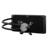 Refrigeración líquida todo en uno para CPU Fractal Design Lumen S28 v2 RGB — Ventilador de 140 mm, 500–1700 rpm, negro