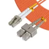Microconnect FIB420001 cable InfiniBand/fibra óptica 1 m LC SC naranja