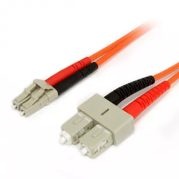 StarTech.com Cable de fibra óptica de 3 m - Multimodo dúplex 62.5/125 LSZH FIBLCSC3