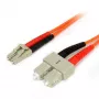 StarTech.com Cable de fibra óptica de 3 m - Multimodo dúplex 62.5/125 LSZH FIBLCSC3