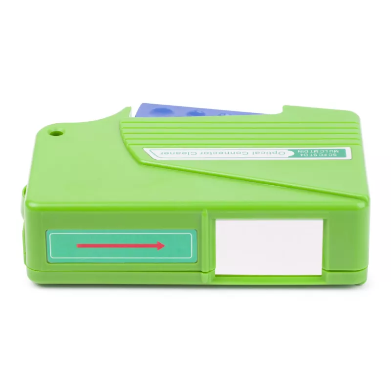 StarTech.com Limpiador de fibra óptica, casete de limpieza para conectores de fibra óptica, limpiador de fibra óptica LC, limpiador de cables de fibra óptica, para cables ópticos LC/SC/ST/FC