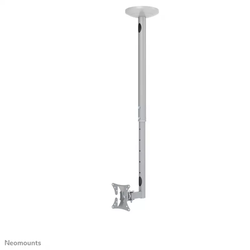 Neomounts FPMA-C050SILVER Soporte de techo para monitor/TV 10-30 pulgadas - H 60-85 cm