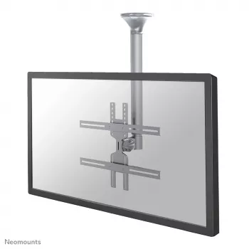 Neomounts FPMA-C400SILVER Soporte de techo para monitor/TV 32–60 pulgadas – H 64–104 cm