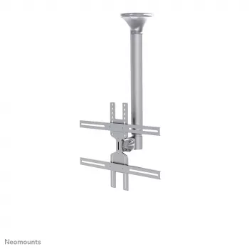 Neomounts FPMA-C400SILVER Soporte de techo para monitor/TV 32–60 pulgadas – H 64–104 cm