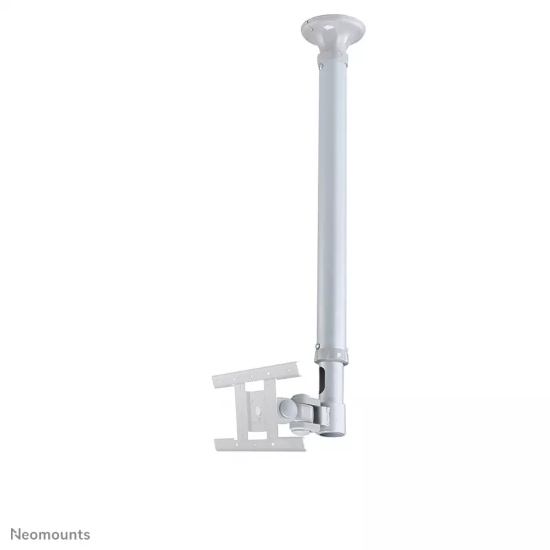 Neomounts FPMA-C100SILVER Soporte de techo para monitor/TV 10-30 pulgadas - h 79-129 cm