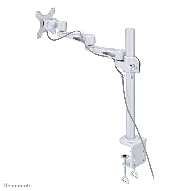 Neomounts FPMA-D935 Brazo de monitor 10-30 pulgadas, pinza de mesa, 10 kg, 25,4 cm (10 pulgadas), 76,2 cm (30 pulgadas), 100 x 100 mm, plata