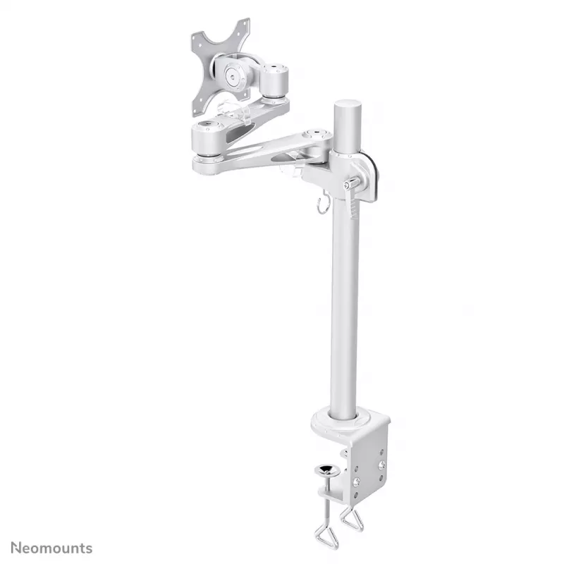 Neomounts FPMA-D935 Brazo de monitor 10-30 pulgadas, pinza de mesa, 10 kg, 25,4 cm (10 pulgadas), 76,2 cm (30 pulgadas), 100 x 100 mm, plata