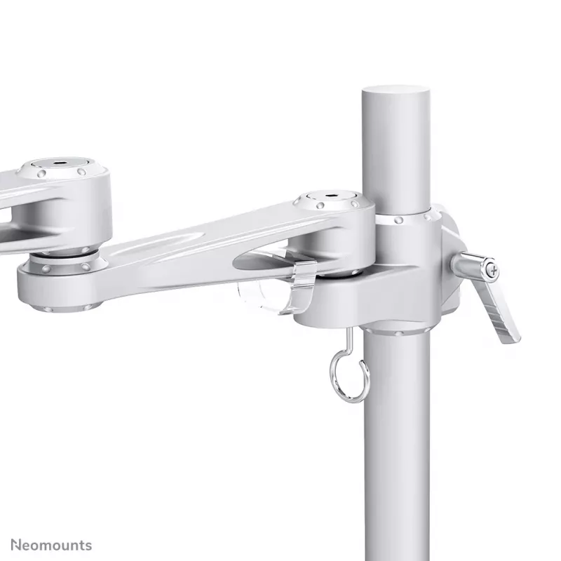 Neomounts FPMA-D935 Brazo de monitor 10-30 pulgadas, pinza de mesa, 10 kg, 25,4 cm (10 pulgadas), 76,2 cm (30 pulgadas), 100 x 100 mm, plata