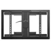 StarTech.com Soporte de pared para TV compatible con pantallas VESA de hasta 100 pulgadas - Soporte de pared para TV plano y totalmente articulado para pantallas grandes - Soporte de brazo articulado ajustable con inclinación/giro de alta resistencia