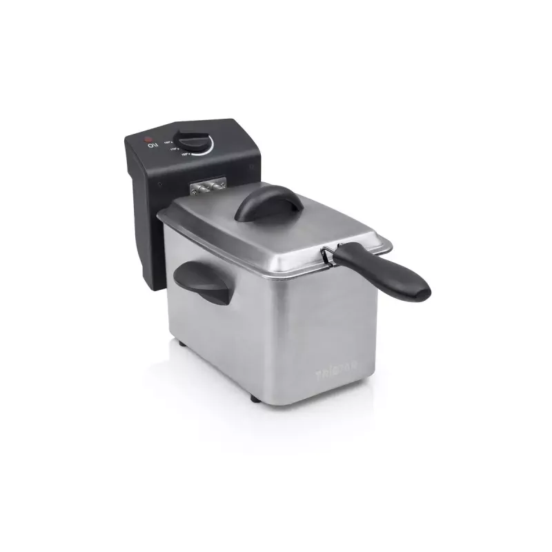 Freidora Tristar FR-6919 2L 800W negra acero inoxidable