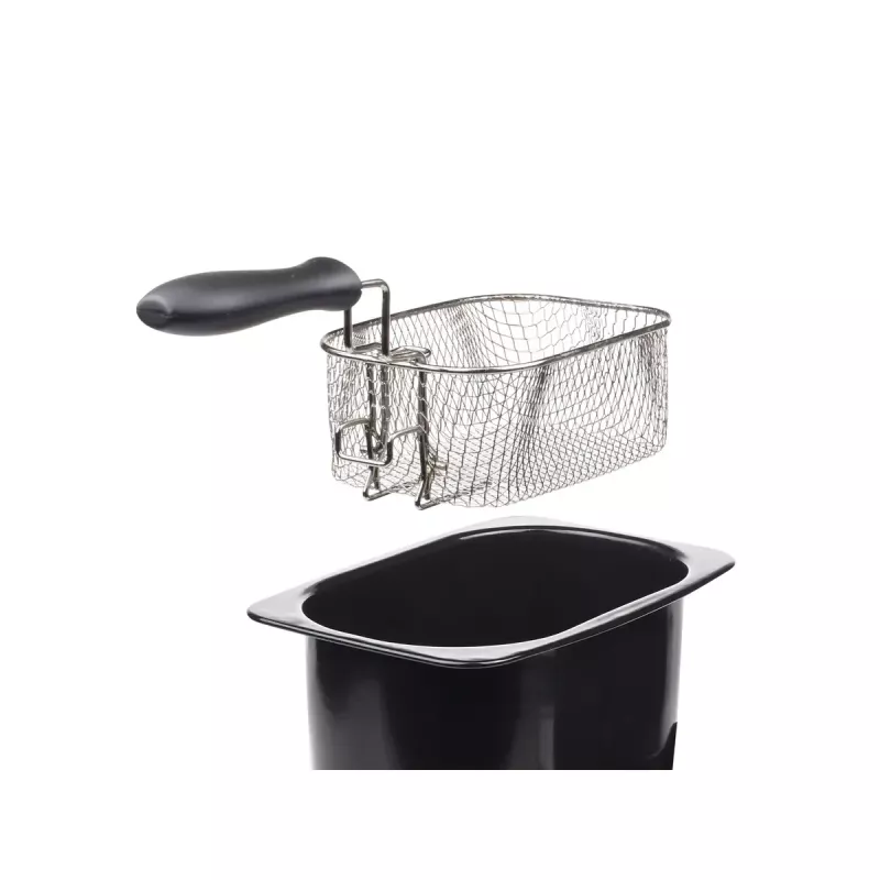 Freidora Tristar FR-6919 2L 800W negra acero inoxidable