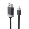 ALOGIC Fusion cable USB-C a DisplayPort 1.2 1M USB Type-C DisplayPort