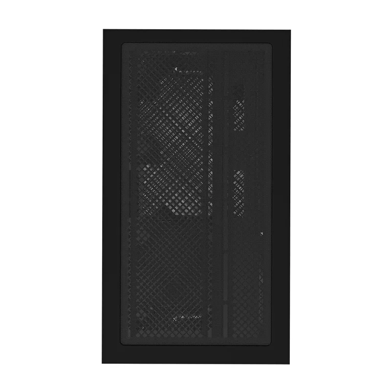 Caja de PC GIGABYTE C201 PANORAMIC – Mid Tower, m-ATX, soporte para radiador de 360 mm, 3 ventiladores preinstalados, USB 3.0, soporte para RGB Fusion