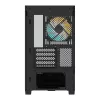 Caja de PC GIGABYTE C201 PANORAMIC – Mid Tower, m-ATX, soporte para radiador de 360 mm, 3 ventiladores preinstalados, USB 3.0, soporte para RGB Fusion