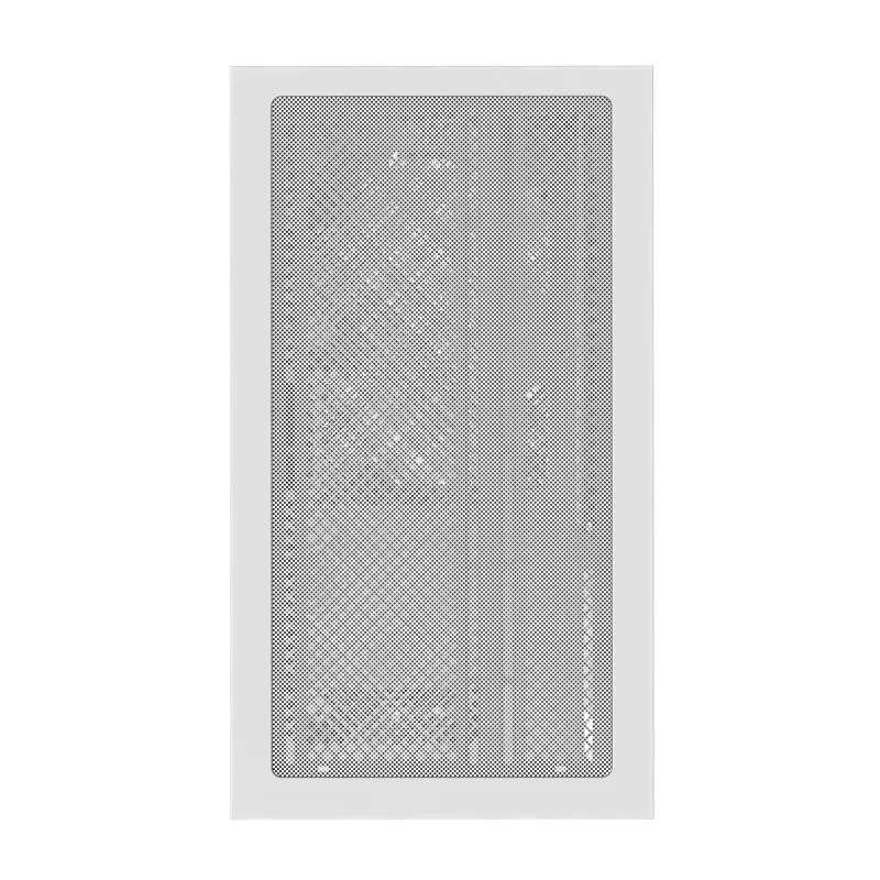 Caja de PC GIGABYTE C201 PANORAMIC ICE – Mid Tower, m-ATX, soporte para radiador de 360 mm, 3 ventiladores preinstalados, USB 3.0, soporte para RGB Fusion