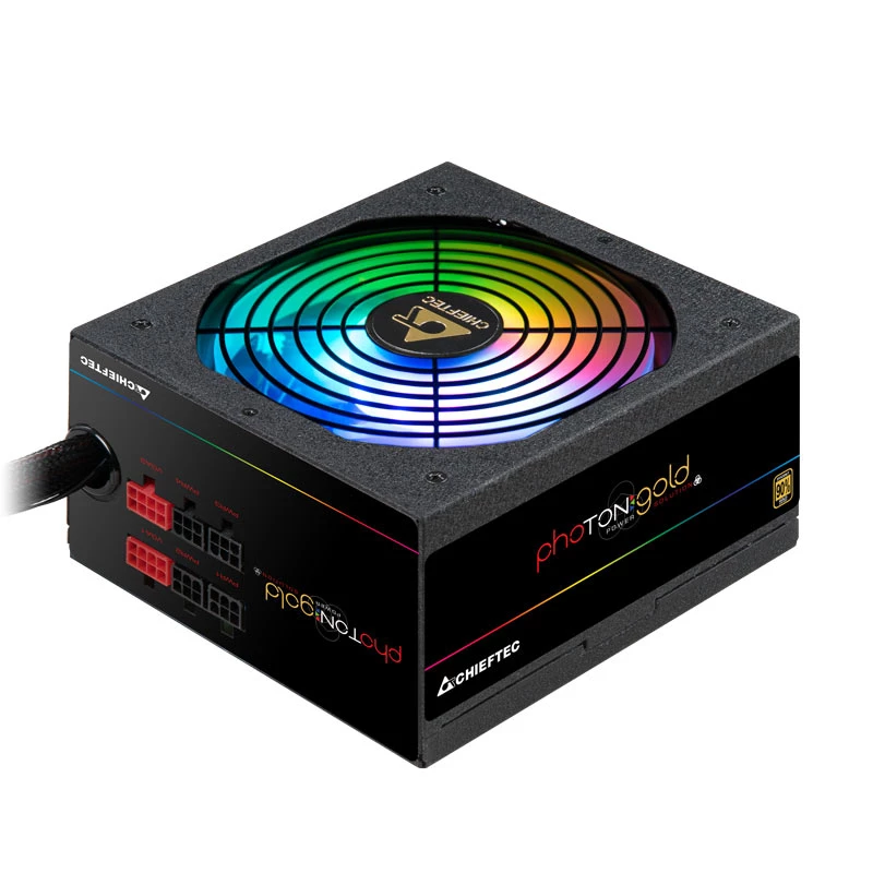 Fuente de alimentación Chieftec Photon GOLD 750 W 20+4 pines ATX PS/2 negra