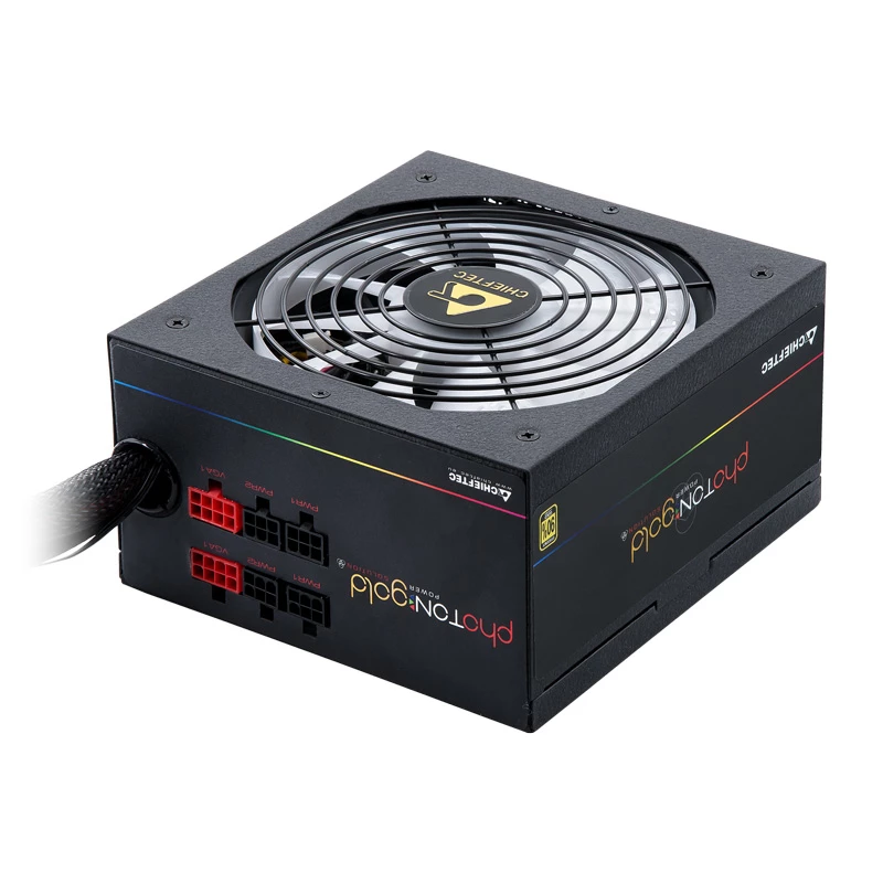 Fuente de alimentación Chieftec Photon GOLD 750 W 20+4 pines ATX PS/2 negra