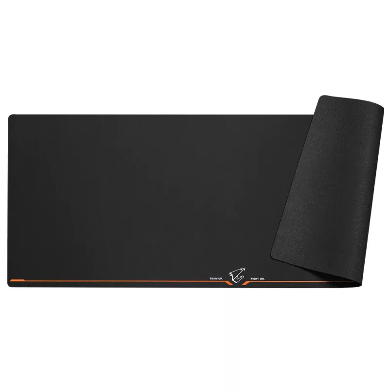 Alfombrilla gaming GIGABYTE AMP900 negra, naranja