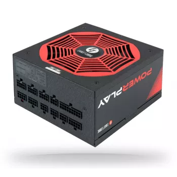 Fuente de alimentación Chieftec PowerPlay 850 W 20+4 pines ATX PS/2 negra, roja