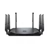Router Wi-Fi MSI RadiX AX6600 WiFi 6 tri-banda Gigabit Ethernet tri-banda (2,4 GHz / 5 GHz / 5 GHz) negro