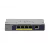 Switch PoE no gestionado 5 puertos Netgear GS105P 1Gb Ethernet con Power over Ethernet (GS105P-300EUS)