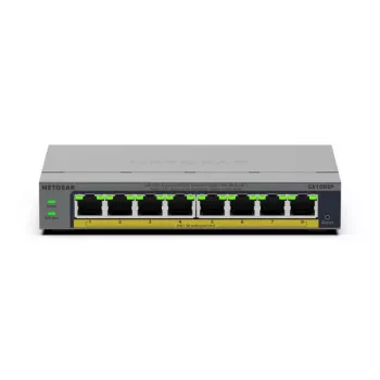 NETGEAR GS108EP gestionado L2/L3 Gigabit Ethernet (10/100/1000) gris