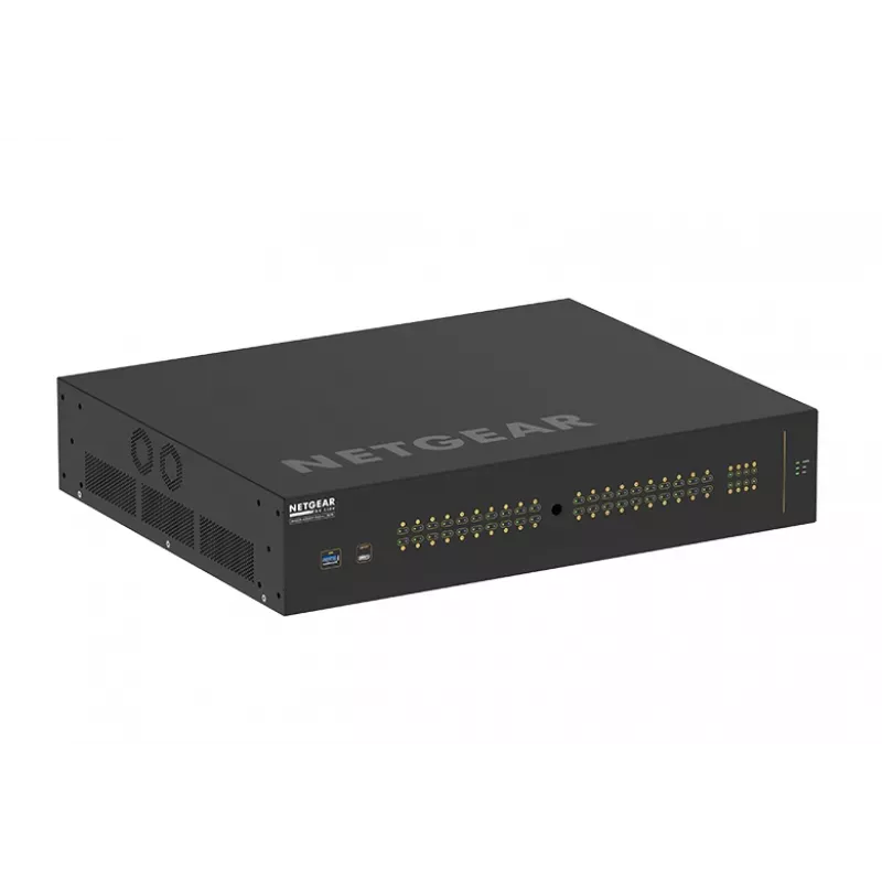 NETGEAR M4250-40G8XF-PoE++ gestionado L2/L3 Gigabit Ethernet (10/100/1000) Power over Ethernet (PoE) 2U negro