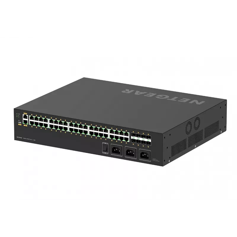 NETGEAR M4250-40G8XF-PoE++ gestionado L2/L3 Gigabit Ethernet (10/100/1000) Power over Ethernet (PoE) 2U negro