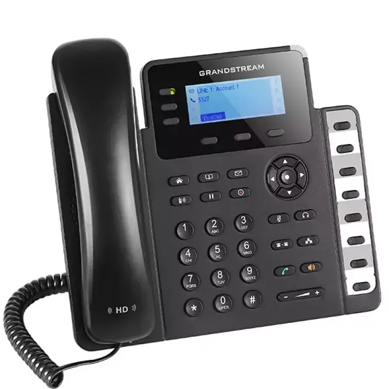Teléfono IP Grandstream GXP1630 negro gris