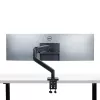 StarTech.com H1M1AG1-MONITOR-ARM soporte de escritorio para monitores ultrapanorámicos curvos de 49 pulgadas, brazo mecánico de resorte, brazo giratorio, VESA, pinza en C / montaje en orificio, máx. 44 lb