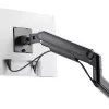 StarTech.com H1M1AG1-MONITOR-ARM soporte de escritorio para monitores ultrapanorámicos curvos de 49 pulgadas, brazo mecánico de resorte, brazo giratorio, VESA, pinza en C / montaje en orificio, máx. 44 lb