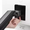 StarTech.com H1M1AG1-MONITOR-ARM soporte de escritorio para monitores ultrapanorámicos curvos de 49 pulgadas, brazo mecánico de resorte, brazo giratorio, VESA, pinza en C / montaje en orificio, máx. 44 lb